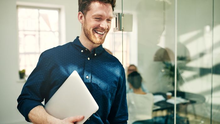 Hands holding documents